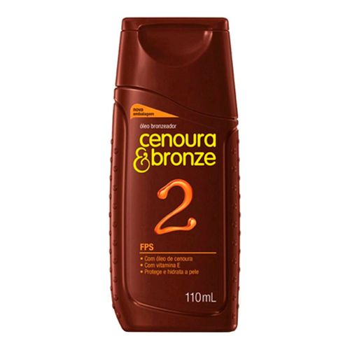 Óleo Bronzeador Cenoura & Bronze FPS 2