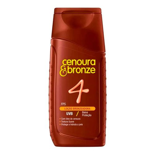 Óleo Bronzeador Cenoura & Bronze FPS4 Sem Perfume 110ml Óleo Bronzeador Cenoura & Bronze FPS4 Sem Perfume 110ml