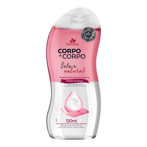 Óleo Corpo a Corpo Davene Natural 120ml Óleo Corpo a Corpo Davene Natural 120ml