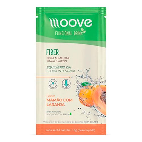 Moove Fiber Mamão com Laranja 10g Moove Fiber Mamão com Laranja 10g