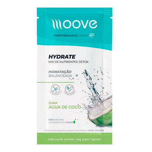 Moove Hydrate Água de Coco 20g Moove Hydrate Água de Coco 20g