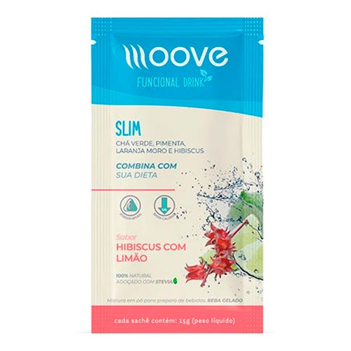 Moove Slim Hibiscus com Limão 15g Moove Slim Hibiscus com Limão 15g