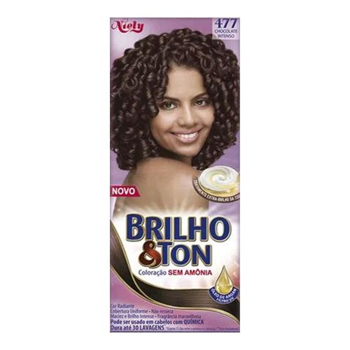 Mini Kit Tintura Brilho&Ton 4.77 Chocolate Intenso Mini Kit Tintura Brilho&Ton 4.77 Chocolate Intenso