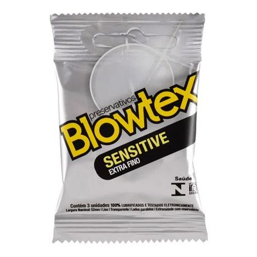 Preservativo Blowtex Sensitive 3 Unidades Preservativo Blowtex Sensitive 3 Unidades