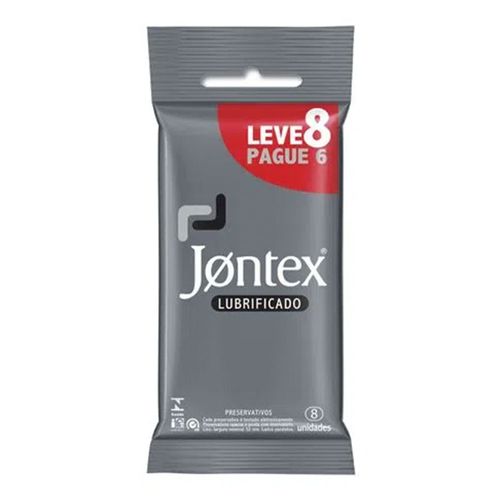 Preservativo Camisinha Jontex Lubrificado 8 Unidades Preservativo Camisinha Jontex Lubrificado 8 Unidades