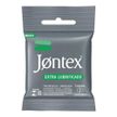 Preservativo Jontex Extra Lubrificado 3 Unidades