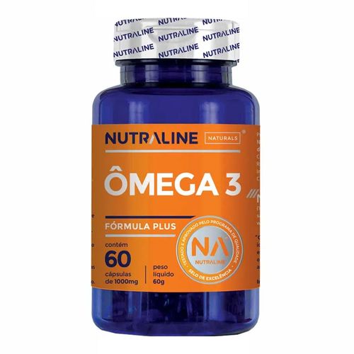 Ômega 3 - Nutraline - 60 Cápsulas de 1000mg
