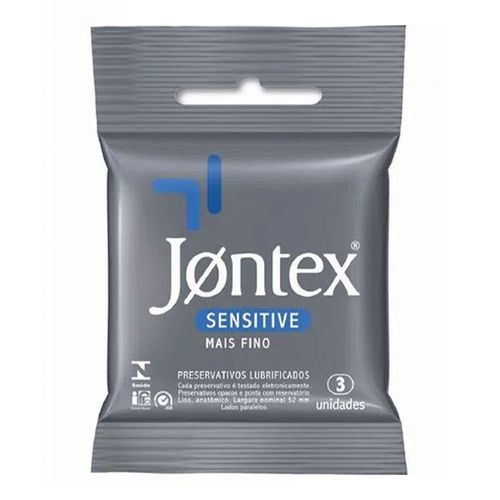 Preservativo Jontex Sensitive 3 Unidades