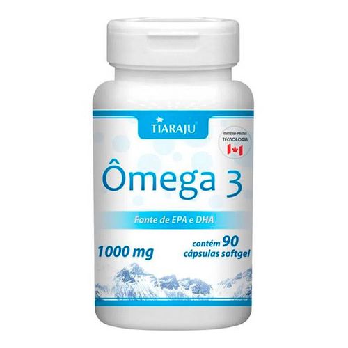 Ômega 3 - Tiaraju - 90 Cápsulas de 1000mg Ômega 3 - Tiaraju - 90 Cápsulas de 1000mg