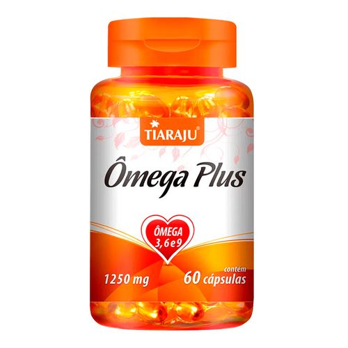 Ômega Plus 3-6-9 - Tiaraju - 60 Cápsulas de 1250mg Ômega Plus 3-6-9 - Tiaraju - 60 Cápsulas de 1250mg