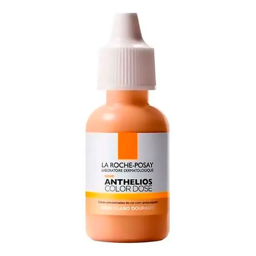 Pigmento Facial La Roche-Posay Anthelios Color Dose Bege Claro Dourado 17ml