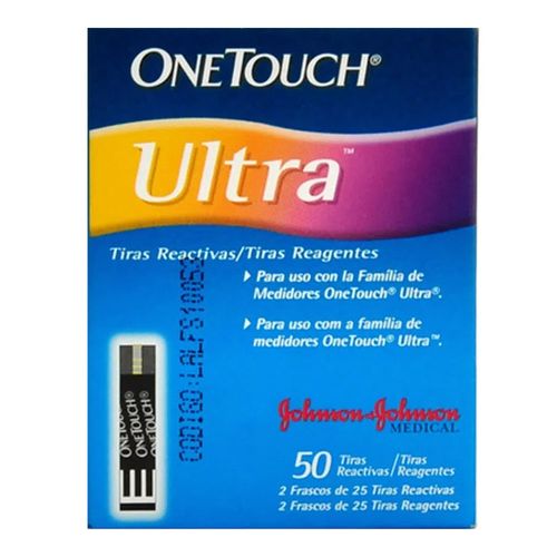 Onetouch Ultra Johnson's 2 X 50 Tiras Onetouch Ultra Johnson's 2 X 50 Tiras