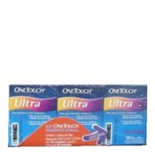 Onetouch Ultra Johnson's 50 Tiras 3 Caixas Onetouch Ultra Johnson's 50 Tiras 3 Caixas