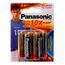 Pilha Alcalina Panasonic Power Alkaline AA 6 Unidades