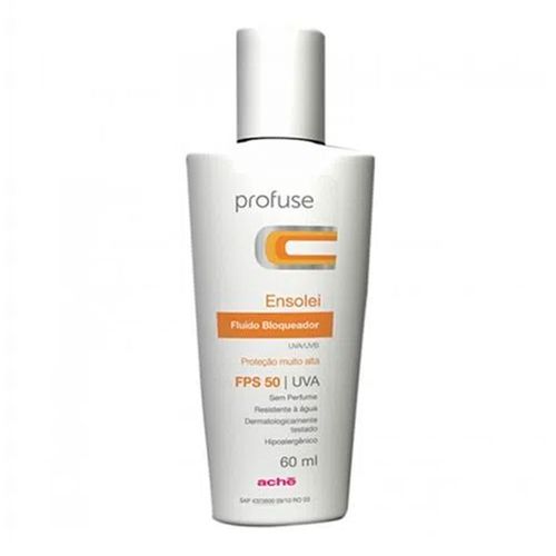 Profuse Ensolei Fps 50 Fluido 60ml Profuse Ensolei Fps 50 Fluido 60ml