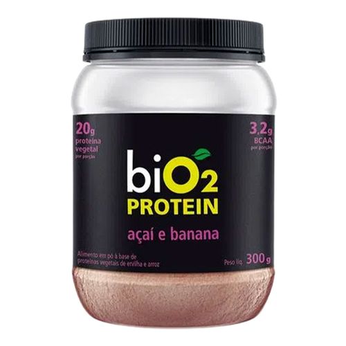 Proteína de Arroz e Ervilha Protein Açaí e Banana - Bio2 - 300g