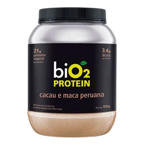 Proteína de Arroz e Ervilha Protein Cacau e Maca Peruana - Bio2 - 908g Proteína de Arroz e Ervilha Protein Cacau e Maca Peruana - Bio2 - 908g