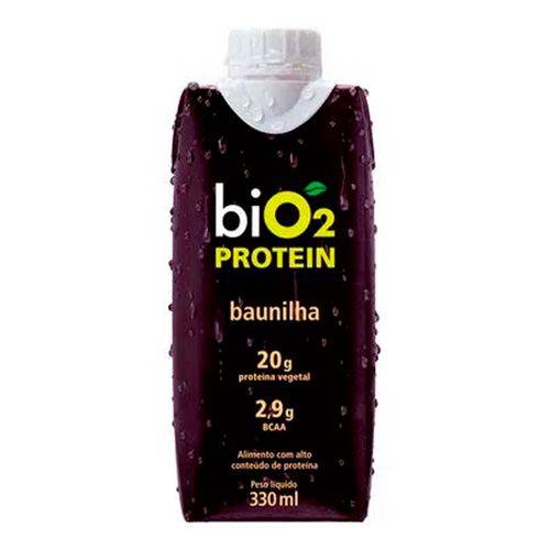 Proteína de Arroz e Ervilha Protein Shake Baunilha - Bio2 - 330ml Proteína de Arroz e Ervilha Protein Shake Baunilha - Bio2 - 330ml
