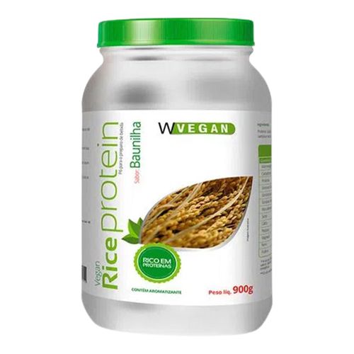Proteína de Arroz Rice Protein Sabor Baunilha - Wvegan - 900g Proteína de Arroz Rice Protein Sabor Baunilha - Wvegan - 900g