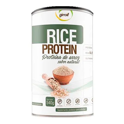 Proteína de Arroz Rice Protein Sabor Natural - Giroil - 540g