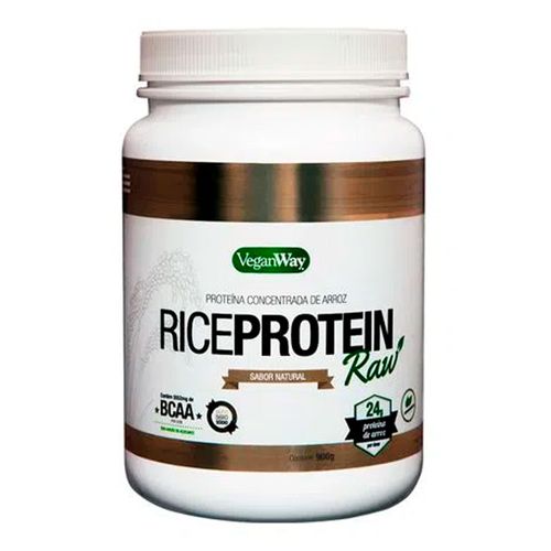 Proteína de Arroz Rice Protein Sabor Natural - Veganway - 900g Proteína de Arroz Rice Protein Sabor Natural - Veganway - 900g