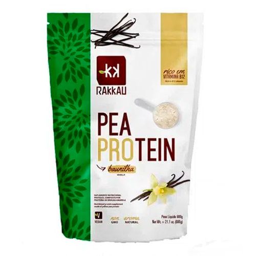 Proteína de Ervilha Amarela Pea Protein Baunilha - Rakkau - 600g Proteína de Ervilha Amarela Pea Protein Baunilha - Rakkau - 600g