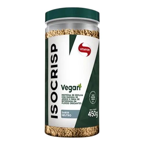 Proteína de Ervilha Isocrisp Vegan - Vitafor - 450g Proteína de Ervilha Isocrisp Vegan - Vitafor - 450g