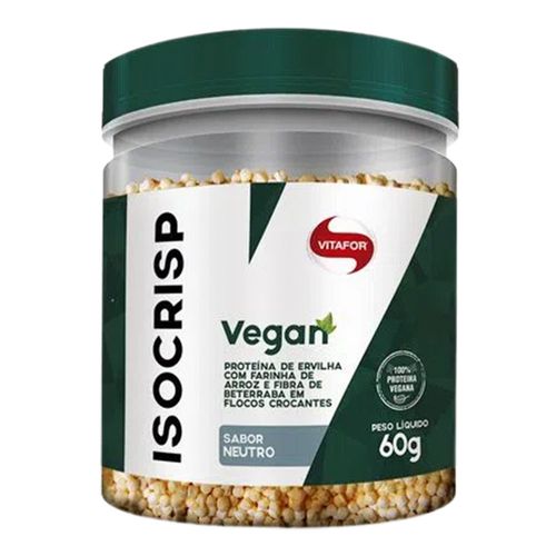 Proteína de Ervilha Isocrisp Vegan - Vitafor - 60g Proteína de Ervilha Isocrisp Vegan - Vitafor - 60g