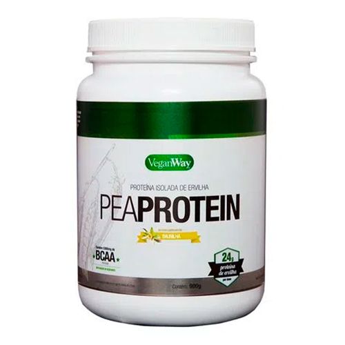 Proteína de Ervilha Pea Protein Sabor Baunilha - Veganway - 900g Proteína de Ervilha Pea Protein Sabor Baunilha - Veganway - 900g