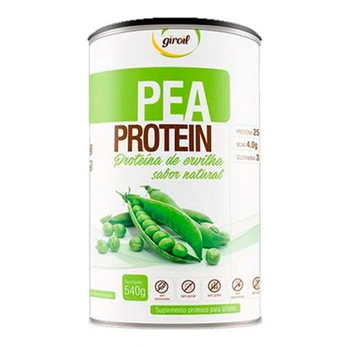 Proteína de Ervilha Pea Protein Sabor Natural - Giroil - 540g Proteína de Ervilha Pea Protein Sabor Natural - Giroil - 540g