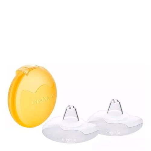 Protetor de Mamilos Medela Contact Nipple Tamanho M 20mm 2 Unidades Protetor de Mamilos Medela Contact Nipple Tamanho M 20mm 2 Unidades