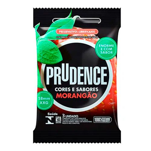 Preservativo Prudence Morango 6 Unidades
