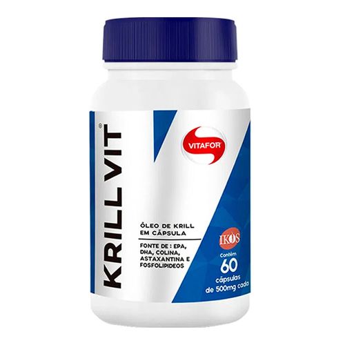 Óleo de Krill - Vitafor - 60 Cápsulas de 500mg Óleo de Krill - Vitafor - 60 Cápsulas de 500mg