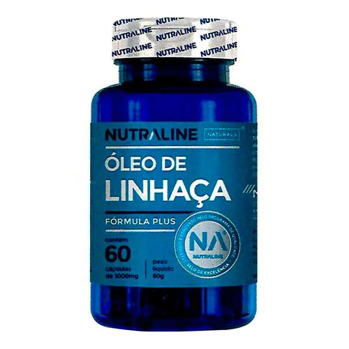 Óleo De Linhaca - Nutraline - 60 Cápsulas de 1000mg Óleo De Linhaca - Nutraline - 60 Cápsulas de 1000mg
