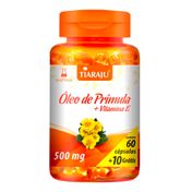 Óleo de Prímula + Vitamina E - Tiaraju - 60+10 Cápsulas de 500mg