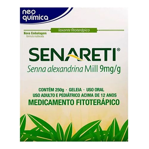 Senareti Geléia Oral 9mg/g Neo Química 250g Senareti Geléia Oral 9mg/g Neo Química 250g