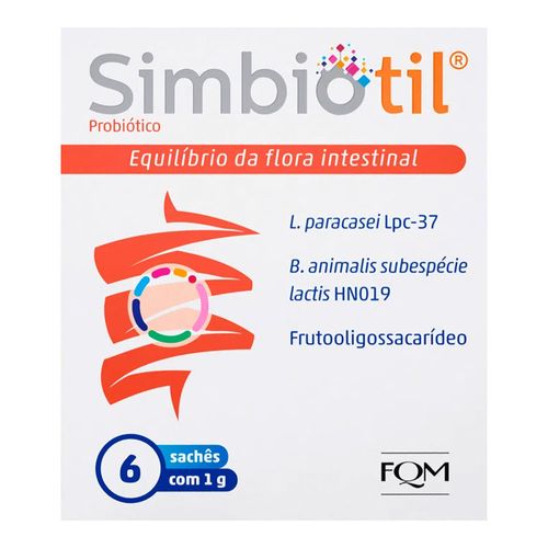 Simbiotil 6 Sachês Simbiotil 6 Sachês