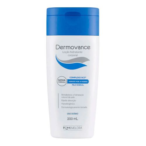 Hidratante Corporal Dermovance Pele Normal 200ml