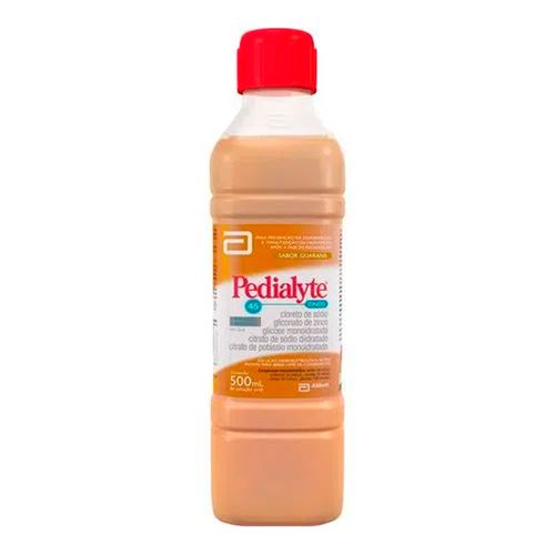 Soro para Desidratação Pedialyte Zinco 45 Guaraná 500ml Soro para Desidratação Pedialyte Zinco 45 Guaraná 500ml