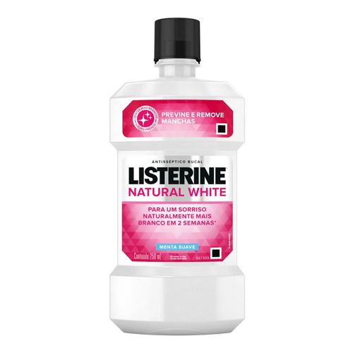 Enxaguante Bucal Listerine Whitening Anti-manchas 250ml Enxaguante Bucal Listerine Whitening Anti-manchas 250ml