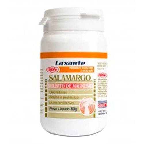 Sulfato de Magnésio Adv Tayuyna Pote 80g Sulfato de Magnésio Adv Tayuyna Pote 80g