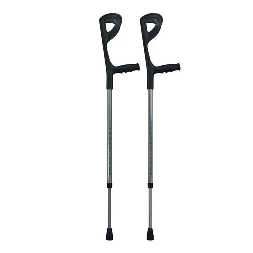 Par De Muleta Canadense Fixa Preta Bc1507 Par De Muleta Canadense Fixa Preta Bc1507