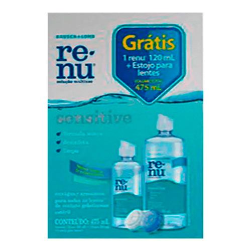 Kit Renu Sensitive Solução Multiuso 355ml Kit Renu Sensitive Solução Multiuso 355ml