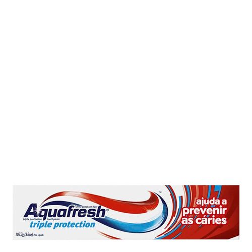 Creme Dental Aquafresh Triple Protection 107g Creme Dental Aquafresh Triple Protection 107g