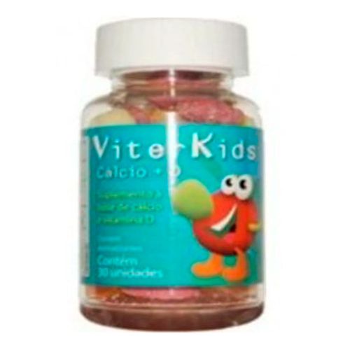 Viterkids Cálcio + Vitamina D 30 Comprimidos Viterkids Cálcio + Vitamina D 30 Comprimidos