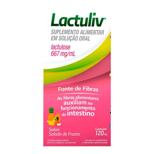 Lactuliv Salada de Frutas Legrand Pharma 120ml Xarope Lactuliv Salada de Frutas Legrand Pharma 120ml Xarope