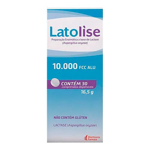 Latolise 10.000 FCC ALU 16,5 Farmasa 30 Comprimidos Latolise 10.000 FCC ALU 16,5 Farmasa 30 Comprimidos