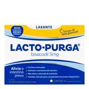 Laxante Fitoterápico Lacto-Purga Caixa 16 Comprimidos