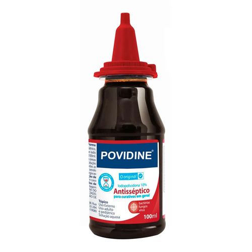 Povidine Antisséptico Tópico 100ml Povidine Antisséptico Tópico 100ml
