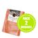 Pack Pedra Sal Rosa do Himalaia - 2 unidades - 30X20Cm - Smart - 5Kg